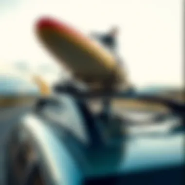 Magnificent The Art of Strapping a Surfboard to a Roof Rack
