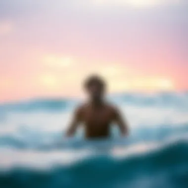 Active individual enjoying water during exercise