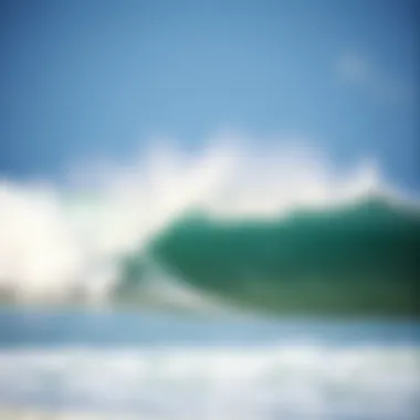 Hawaii Surf Waves Waves crashing on the shores of Hawaii