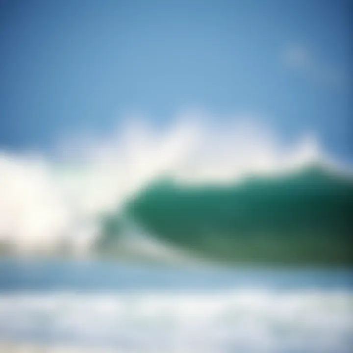 Hawaii Surf Waves Waves crashing on the shores of Hawaii
