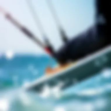 Closer look at the Cabrinha Contra 15M design details