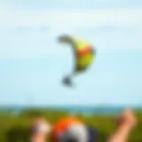 Cabrinha Contra 15M kite soaring in the sky