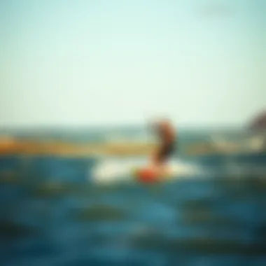 User testing Cabrinha Contra 15M in varied conditions