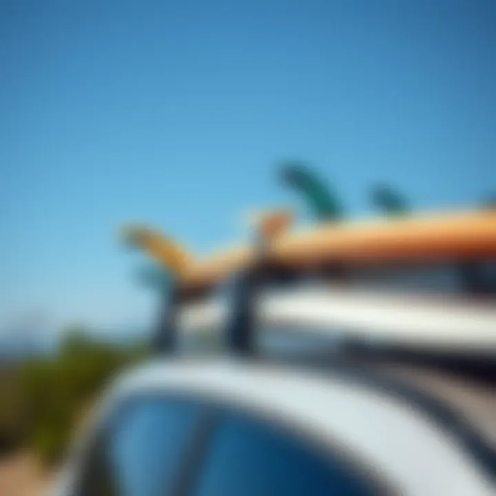 Maintaining a board rack, emphasizing care and longevity for surfboards