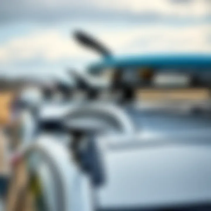 Different types of board racks displayed for selection, highlighting options