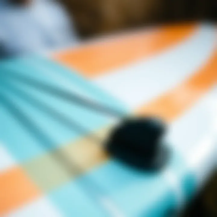 High-Quality Materials of Catchsurf 54 Special Close-up view of materials used in the Catchsurf 54 Special surfboard