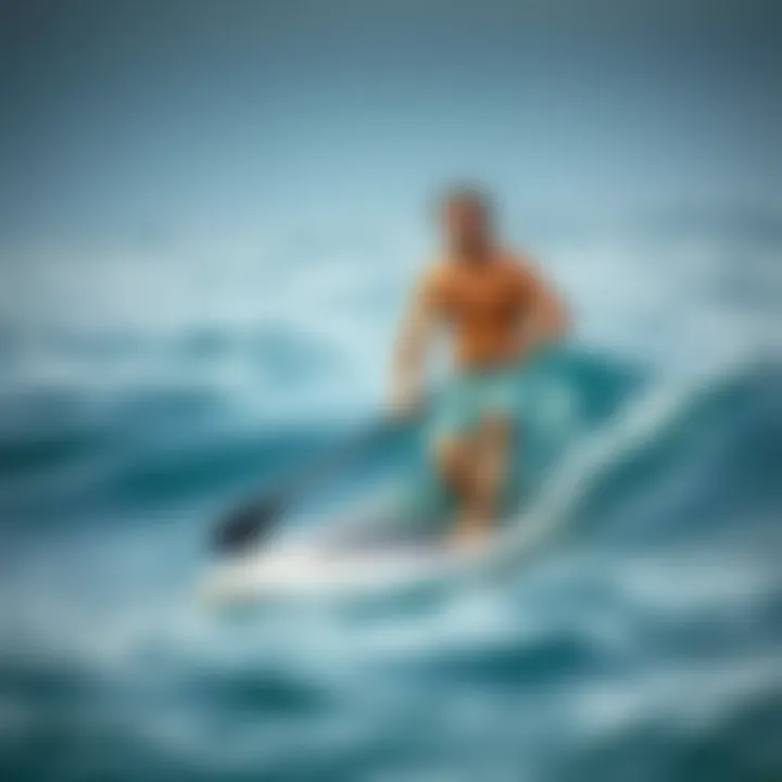 Selecting SUP by Body Type Infographic on choosing the right paddle board based on body type