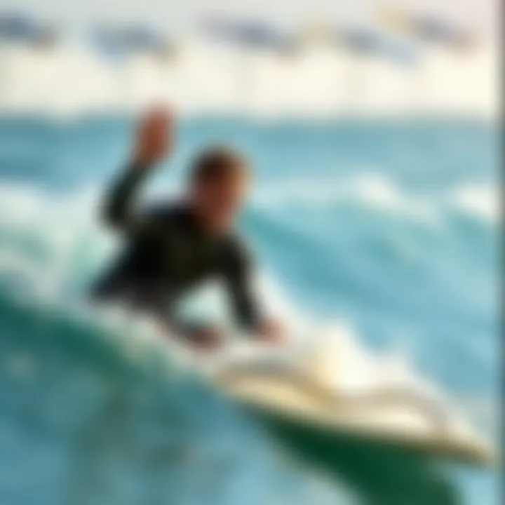 Maximizing Comfort While Surfing Surfer enjoying comfort in the ocean