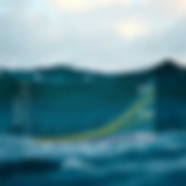 Graph illustrating the effectiveness of anti-shark spray in deterring sharks