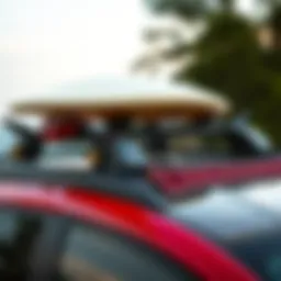 Durable roof rack protector for surfboards
