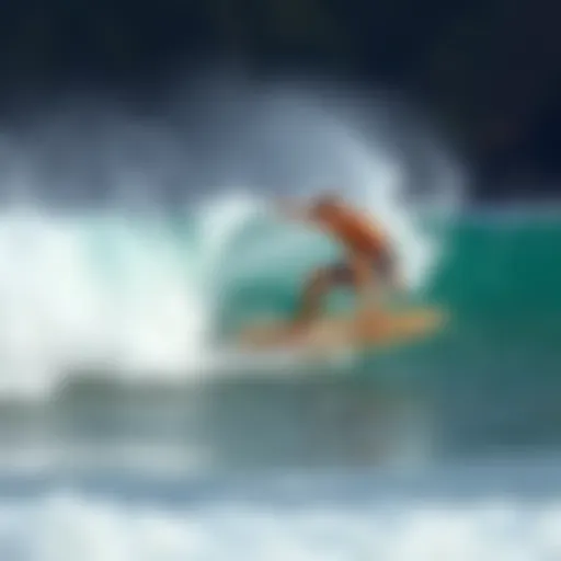 Dynamic surfboard pop-up maneuver