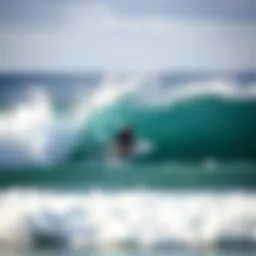 Surfing the beautiful waves of Tamarindo