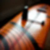 A close-up view of a zap skin board showcasing its unique texture and craftsmanship.