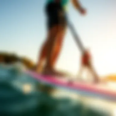 Comparison of inflatable and traditional paddle boards