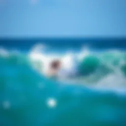 Dynamic wave riding on mini body boards