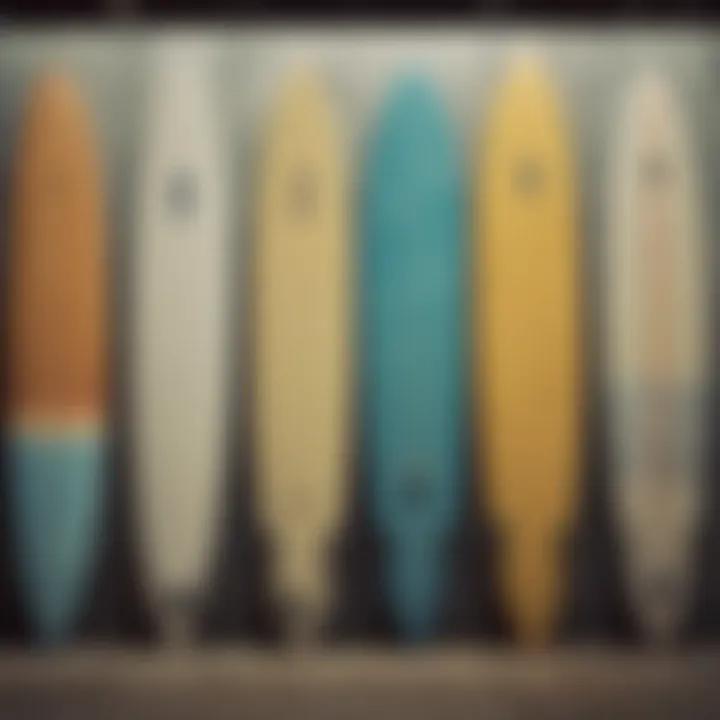 Finished surfboards ready for the ocean