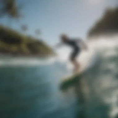 Surfers Enjoying Enhanced Experience Surfers enjoying enhanced experience