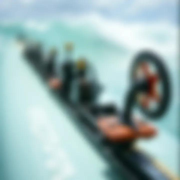 Mechanics of Surf Exercise Equipment Detailed mechanics of the surf exercise equipment
