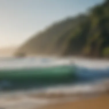 Diverse beach landscapes along the Nicaraguan coast