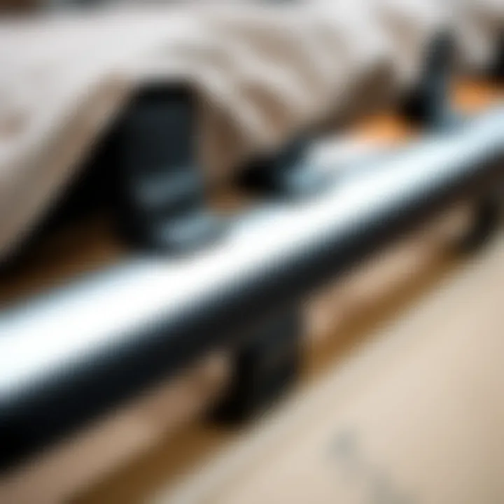 Close-Up of Heytrip Roof Rack Materials and Construction Close-up of Heytrip roof rack materials and construction