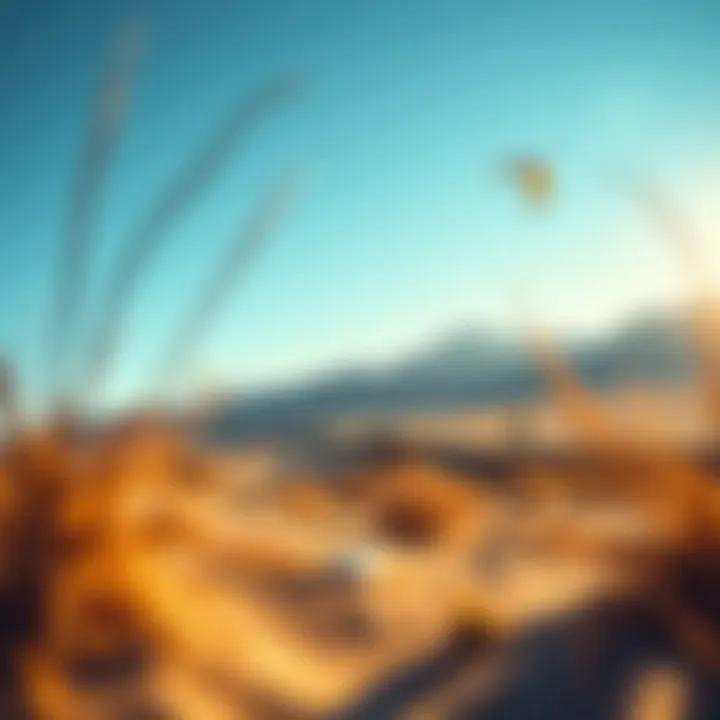 A scenic landscape perfect for kite landboarding