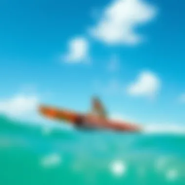 Sustainable Kiteboard Design An eco-friendly kiteboard design emphasizing sustainability