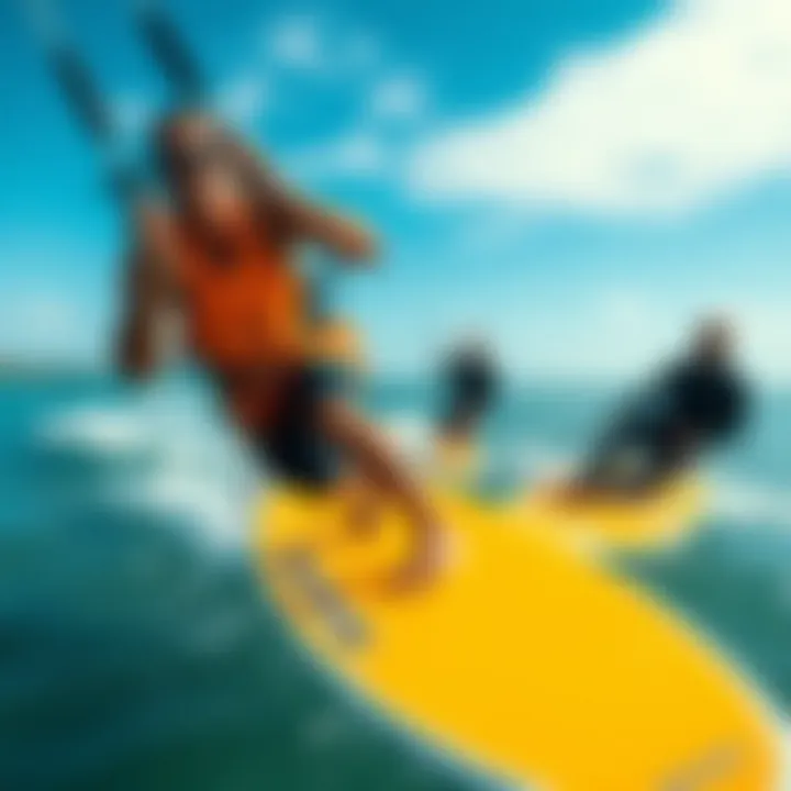 Training Sessions for New Kiteboarders Kiteboarding lessons for beginners on the Outer Banks