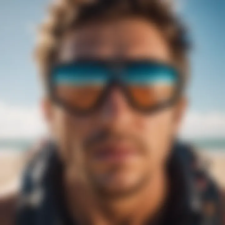 UV protection importance in kitesurf eyewear