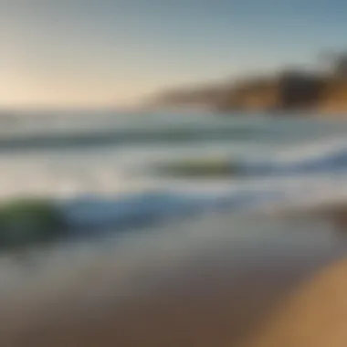 Panoramic view of La Jolla Shores beach