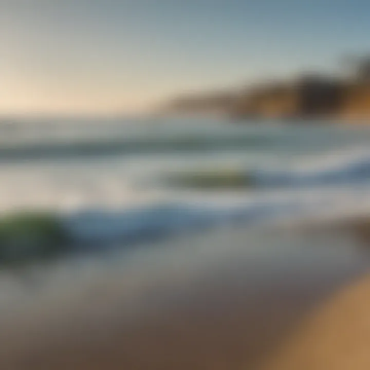 Panoramic view of La Jolla Shores beach