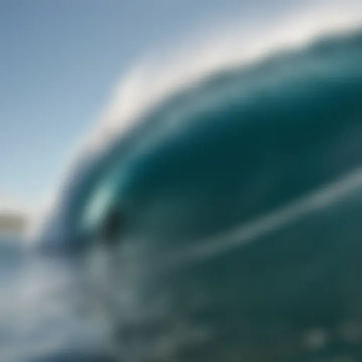 Pristine surf waves at Mentawai Islands