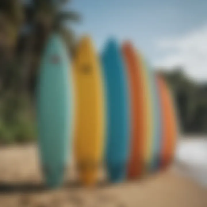 Surfboard selection guide at Mission Beach