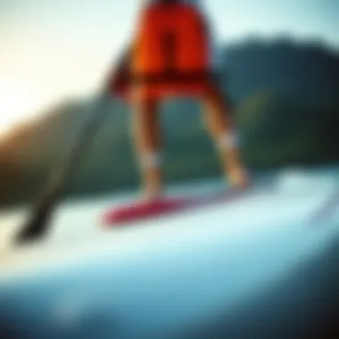 Safety gear for paddle boarding