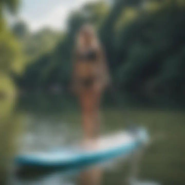 A vibrant paddleboarding community enjoying a sunny day on the water