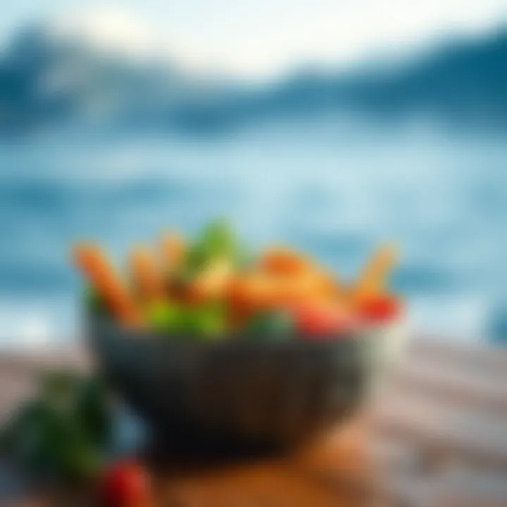 Nutrition for Muscle Health Nutritious meal rich in electrolytes and proteins