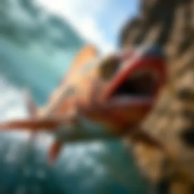 Notable Surfing Fish: An Exploration of Aquatic Dynamics and Human Interaction Notable Surfing Fish: An Exploration of Aquatic Dynamics and Human Interaction