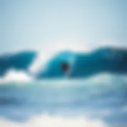 A vibrant wave crashing symbolizing the essence of surf culture