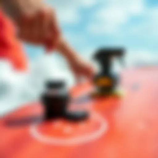 Essential tools for griptape removal