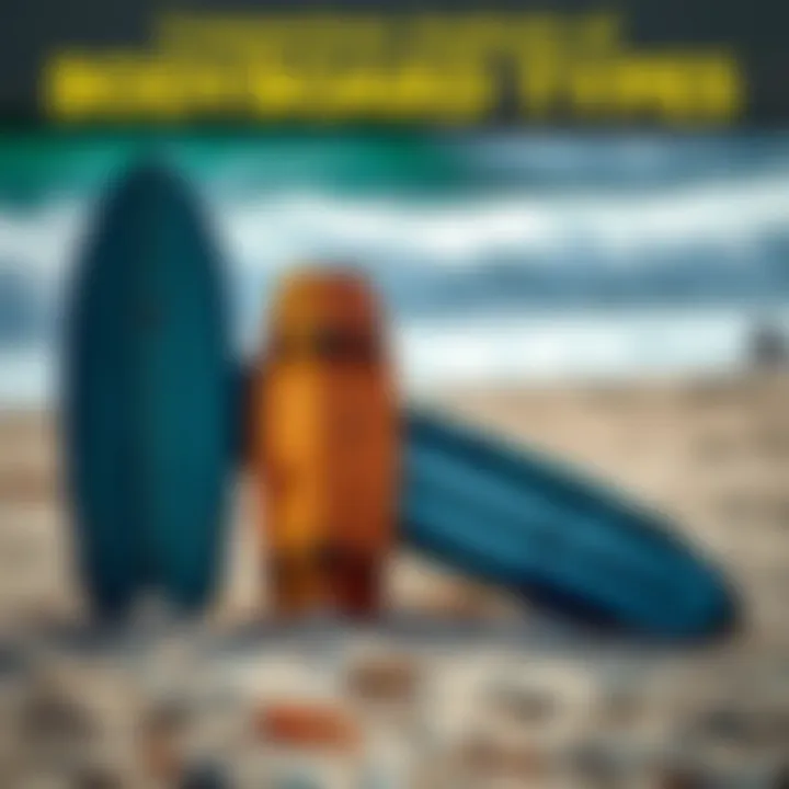 Comparative Analysis of Bodyboard Types Comparison between traditional bodyboards and mini bodyboards highlighting key differences