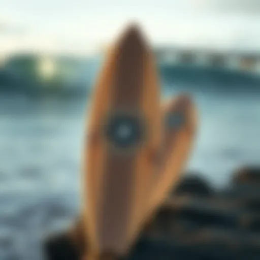 An intricate design of a mini finger board showcasing its craftsmanship