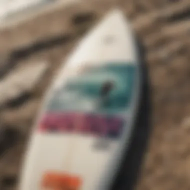 Sustainable materials used in surfboard stickers