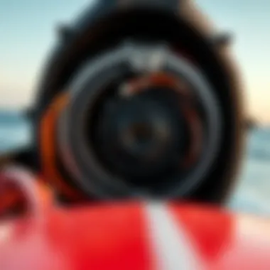 Inside Electric Hydrofoil Technology A close-up of electric hydrofoil technology components