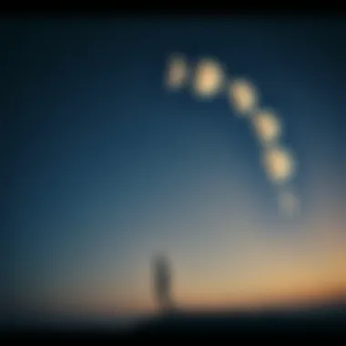 Astronomical Overview of Moon Phases Astronomical diagram of moon phases