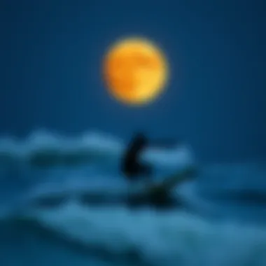 Cultural Significance of Lunar Cycles Lunar cycle with cultural symbols