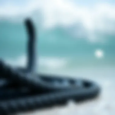 Materials used in surf leashes