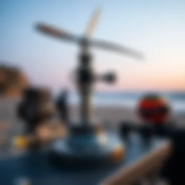 Meteorological tools used for wind direction monitoring