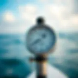 Anemometer displaying wind speed and direction